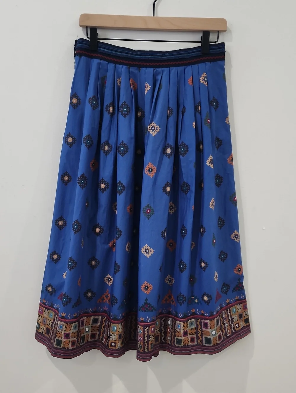 Weekend Max Mara Patterned cotton Midi Skirt